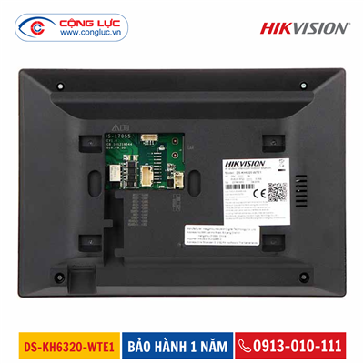 Màn Hình Chuông Cửa IP Không Dây HIKVISION DS-KH6320-WTE1